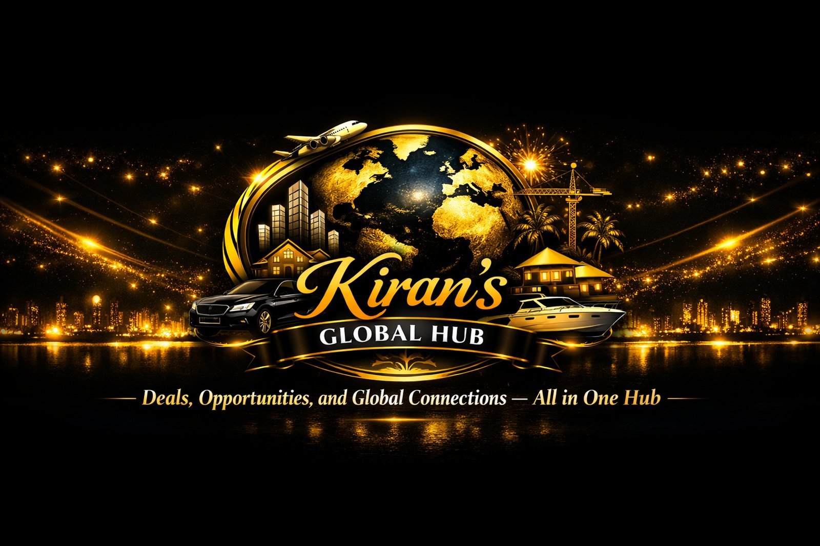 Kiran's Global Hub — Deals, Opportunities, and Global Connections, All in One Hub
